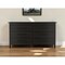 Homeroots 59" Black Six Drawer Double Dresser 544018 - alternate 7