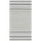 Homeroots 3' X 5' Blue and Cream Striped Distressed Indoor Outdoor Area Rug 558780 - alternate 6