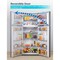 Black&Decker 14.6 cu.ft Top Mount Refrigerator / Freezer  -Stainless Look BR1460HS - alternate 5