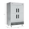 Koolmore 54 in. Commercial Stainless Steel Solid Half Door Reach-In Refrigerator 47 cu. ft. RIR-2D-SSHD - alternate 5