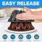 Emporio Kitchen Baking Pan Two-Layered Nonstick Gray Marble Coating Al. Fluted Cake Pans Oven Safe Up To 450 DegF EMPKBTP146 - alternate 4