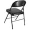 Elama 4 Piece Metal Folding Chair with Padded Seats in Black ELM-J0369A - alternate 5