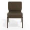 Flash Furniture Brown Fabric Church Chair, PK4 4-FD-CH0221-4-GV-S0819-GG - alternate 8