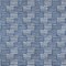 Homeroots 9' X 12' Navy Blue And Ivory Geometric Washable Indoor Outdoor Area Rug 595023 - alternate 5