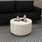 Leisuremod Terra 36 in Round Fiberstone Side Table, Weatherproof, Indoor/Outdoor, Fully Assembled TCT36W - alternate 4