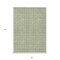 Homeroots 3' X 5' Green And Ivory Geometric Washable Indoor Outdoor Area Rug 595547 - alternate 5