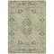 Homeroots 3' X 5' Artichoke Green Brown And Beige Floral Washable Indoor Outdoor Area Rug 605443 - alternate 6