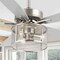 Jonathan Y Max 52" 3-Light Farmhouse Industrial Iron/Wood Mobile-App/Remote-Controlled LED Ceiling Fan, Nickel/W JYL9721C - alternate 7