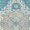 Homeroots 5' X 8' Teal Blue Green And Ivory Oriental Washable Indoor Outdoor Area Rug 596645 - alternate 5