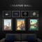 Fab Glass And Mirror Double Panel Acrylic Floating Wall Frame Size: 21in x27 for Art 18in x24in Chrome F2AC3M21X27CH - alternate 5