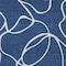 Homeroots 3' X 5' Navy Blue And Ivory Abstract Washable Indoor Outdoor Area Rug 597493 - alternate 3