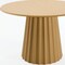 Homeroots 46" Brown Solid Wood Pedestal Base Round Top Dining Table 721021 - alternate 4