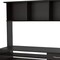 Homeroots 47" Espresso Solid Wood Computer Desk With Hutch 249810 - alternate 4