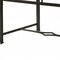 Homeroots 76" X 36" X 30" Weathered Dark Oak And Dark Bronze Dining Table 318884 - alternate 3