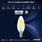 Luxrite 8W LED Candelabra Bulb, 75W Equivalent, E12 Base, 1000 Lumens, 4000K Cool White, Dimmable, 16PK LR21713 - alternate 5