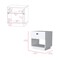 Homeroots 20" White Wood One Drawer Nightstand 526155 - alternate 6