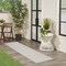 Homeroots 16' Ivory And Silver Geometric Indoor Outdoor Runner Rug 553022 - alternate 3