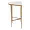 Baxton Studio Akanji Marble Console Table 270-14712-ZORO - alternate 5