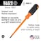 Klein Tools InsulScrewdriver, 1PH, Phl, #1, Blc, Round 6856INS - alternate 7