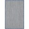 Homeroots 2' X 3' Ivory And Blue Geometric Indoor Outdoor Area Rug 573877 - alternate 1