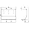 Siemens terminal cover extended transparent 3-pole 1 unit accessories for: 3VA15 3VA9601-0WP31 - alternate 2