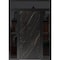 Vdomdoors Steel Door Dekton 0118 Natural Noir 2 Side and Top Exterior Window Sidelite Entry Door Painted W14+ DEKTON0118EXD-NOR-W14+36+14xH80+16-RH-I - alternate 1