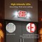 Energetic Lighting LED Bi-color Exit Sign and Combo Emergency Exit Light, 90-Minute Battery Backup EXCA-DRG-W - alternate 4