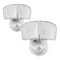 Home Zone Security 1,000-Lumen Twin-Head Motion-Activated Battery-Operated LED Security Lights, 2PK ES06572G - alternate 1