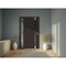 Vdomdoors Aluminum Door Cynex 6777 Brown Entry Steel Metal Modern Painted W32+14xH80 Right Inswing CYNEX6777EXD-BRW-W32+14xH80-RH-I - alternate 3