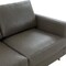 Leisuremod Lincoln Upholstered Leather Loveseat with Gold Frame, Grey LA55GR-L - alternate 6