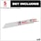 Milwaukee Tool 6" 18 TPI SAWZALL Blades (5 Pk) 48-00-5184 - alternate 11