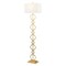 Jonathan Y Selina 64.5" Transitional Glam Iron Ogee Trellis LED Floor Lamp, Gold Painting JYL3073A - alternate 7