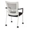 Office Star Products 8840W ProGrid Mesh Back Visitors Chair, White/Black 8840W-3M - alternate 3