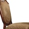 Homeroots Set of Two 24" Beige and Brown Fabric and Solid Wood Counter Height Bar Chairs, 2PK 573450 - alternate 3