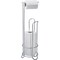 Idesign Classico Chrome Freestanding Toilet Paper Holder 68710 - alternate 1