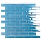 Apollo Tile Cerulean Blue 11.9 in x 11.9 in Glass Glossy Floor and Wall Mosaic Tile 4.92 sqft/case, 5PK APLBR88143A - alternate 1
