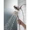 Delta Universal Showering Components H2OKinetic In2ition 4-Setting Two-in-One Shower 58471-SS-PK - alternate 4