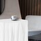 Smarty Had A Party 84 White Round Disposable Plastic Tablecloths 96 Tablecloths, 96PK 823270-WH-CASE - alternate 4