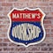 Signmission Matthew's Workshop, 6 Inch X 6 Inch, Plastic Sign SHI-P-6-489-MATTHEW - alternate 2