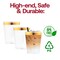 Smarty Had A Party Clear with Metallic Gold Tumblers (8 oz.), 400PK 6958G-CASE - alternate 4