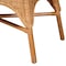 Bali & Pari Oxford Bohemian Light Honey Rattan Dining Bench with Armrests 258-14174-ZORO - alternate 4