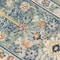 Homeroots 2' X 3' Blue and Orange Floral Medallion Stain Resistant Indoor Outdoor Area Rug 531512 - alternate 3
