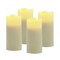 Homeroots Set of Four Ivory Flameless Votive Candle, 4PK 485147 - alternate 3