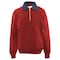Game Workwear The Defender Denim Collar Jobshirt, Red, Size Medium 8020-D - alternate 2