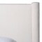 Baxton Studio Laria Modern White Teddy-Bear Fabric Queen Size 5-Piece Bedroom Set 253-13996-13998-13997-13999-ZORO - alternate 6