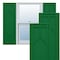 Ekena Millwork True Fit PVC Shaker Fixed Mount Shutters, Viridian Green, 15W x 32H, PR TFP001SK15X032HG - alternate 1
