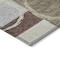 Homeroots 5' X 8' Brown And Ivory Geometric Washable Indoor Outdoor Area Rug 612564 - alternate 5