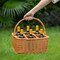 Wickerwise Wickewise Indoor and Outdoor 6 Bottle Wine and Beverage Wicker Tote Basket - Perfect for Beer,  QI004719 - alternate 7