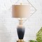 Jonathan Y Dip Dye 31.5" Ceramic LED Table Lamp, White/Navy JYL3017A - alternate 10