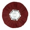 Renegade Products Usa 14" Satin Buffing Wheel for Polishing Machines (With 1-1/4" Arbor Center Plate) FSA14X5X1-1/4N0-4P-HSVFN - alternate 1